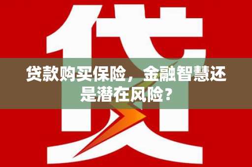 山西贷款购买保险，金融智慧还是潜在风险？