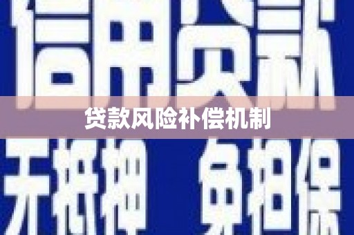 山西贷款风险补偿机制
