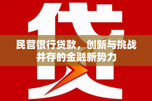 山西民营银行贷款，创新与挑战并存的金融新势力