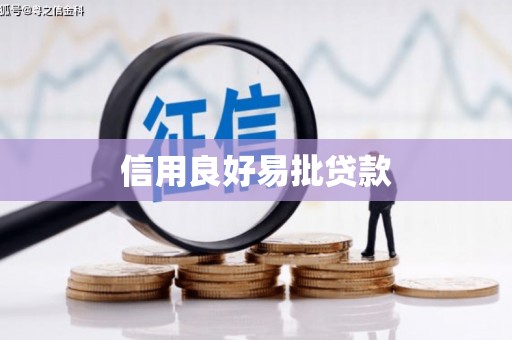 山西信用良好易批贷款