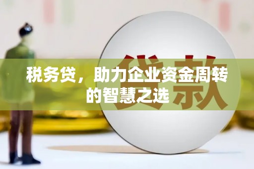 山西税务贷，助力企业资金周转的智慧之选