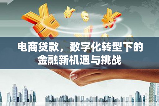 山西电商贷款，数字化转型下的金融新机遇与挑战