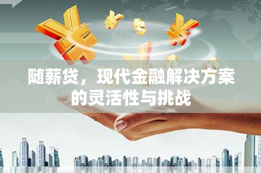 山西随薪贷，现代金融解决方案的灵活性与挑战