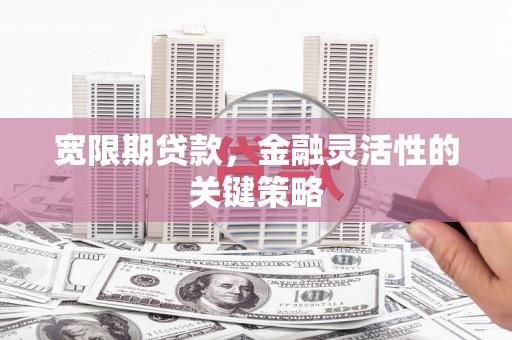 山西宽限期贷款，金融灵活性的关键策略