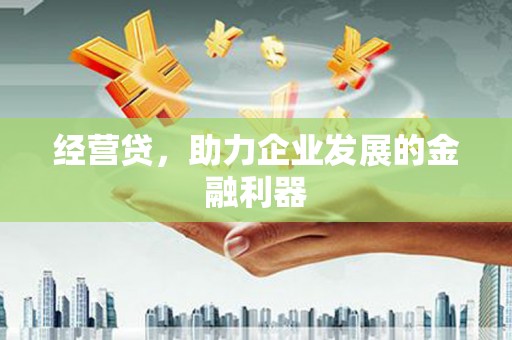 山西经营贷，助力企业发展的金融利器