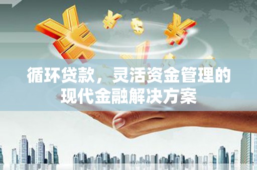 山西循环贷款，灵活资金管理的现代金融解决方案