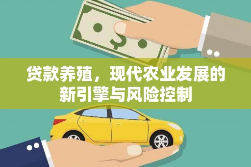 山西贷款养殖，现代农业发展的新引擎与风险控制