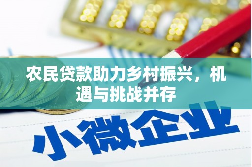 山西农民贷款助力乡村振兴，机遇与挑战并存