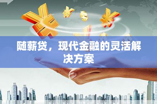 山西随薪贷，现代金融的灵活解决方案