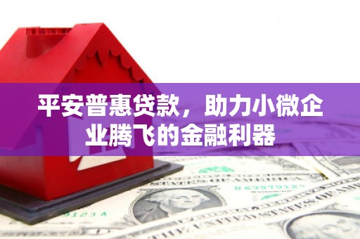 山西平安普惠贷款，助力小微企业腾飞的金融利器