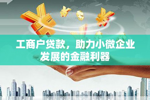山西工商户贷款，助力小微企业发展的金融利器