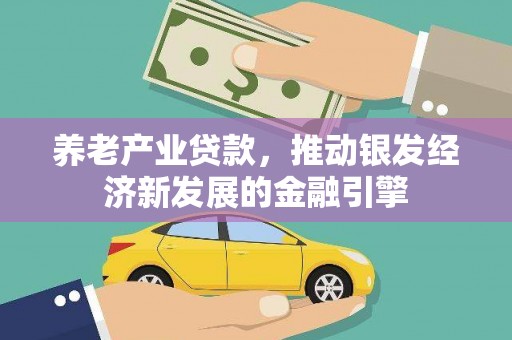 山西养老产业贷款，推动银发经济新发展的金融引擎