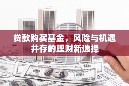 山西贷款购买基金，风险与机遇并存的理财新选择