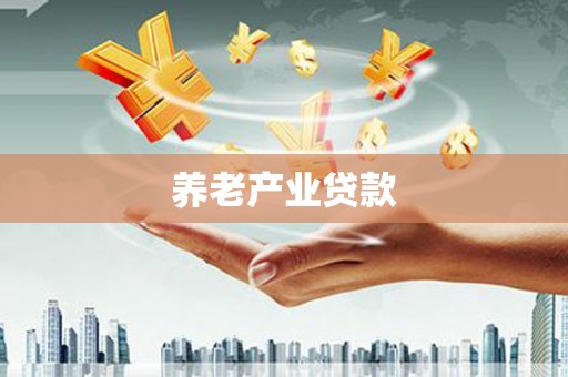 山西养老产业贷款