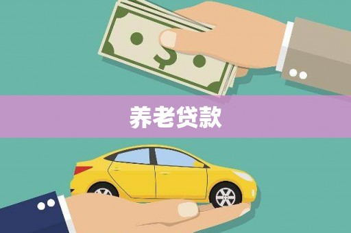 山西养老贷款