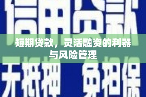 山西短期贷款，灵活融资的利器与风险管理