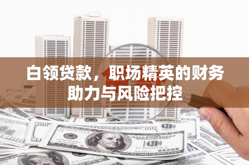 山西白领贷款,职场精英的财务助力与风险把控 山西白领贷款,职场精英的财务助力与风险把控